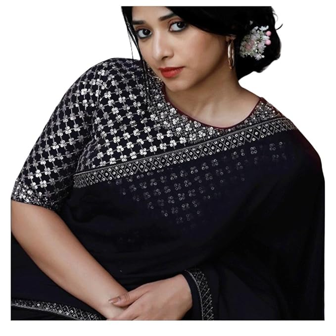 Launching Women Designer Superhit Sequence Work Saree