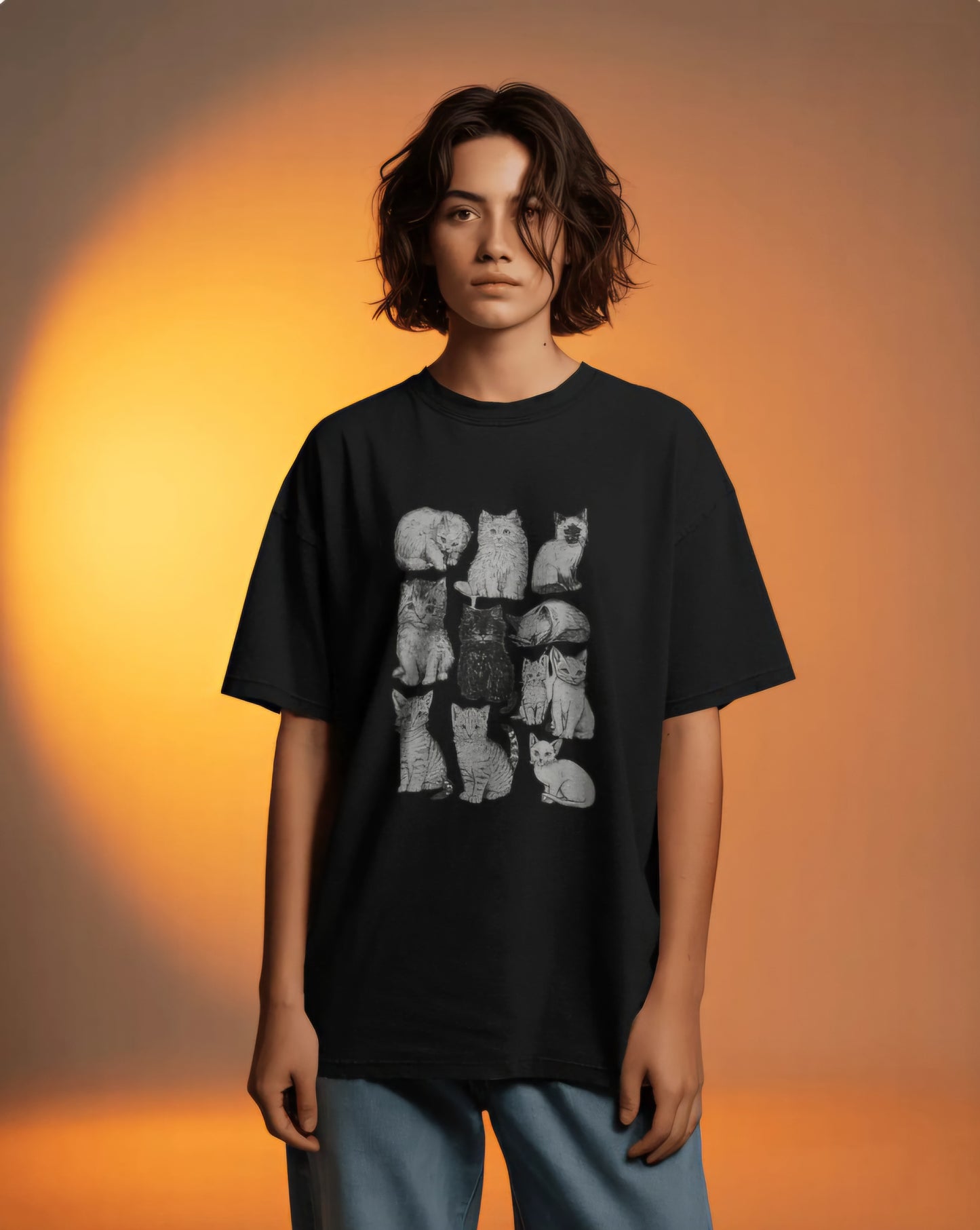 Cats Unisex Classic Crew T-Shirt