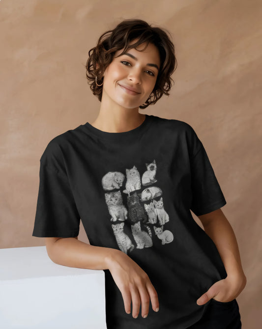 Cats Unisex Classic Crew T-Shirt