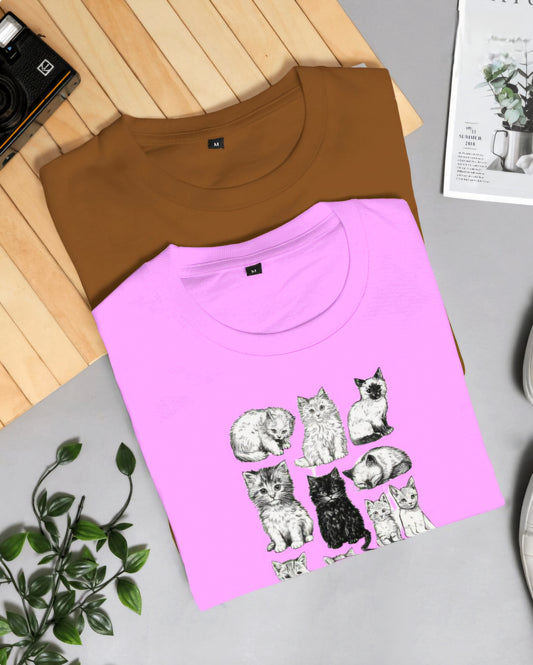 Cats Unisex Classic Crew T-Shirt