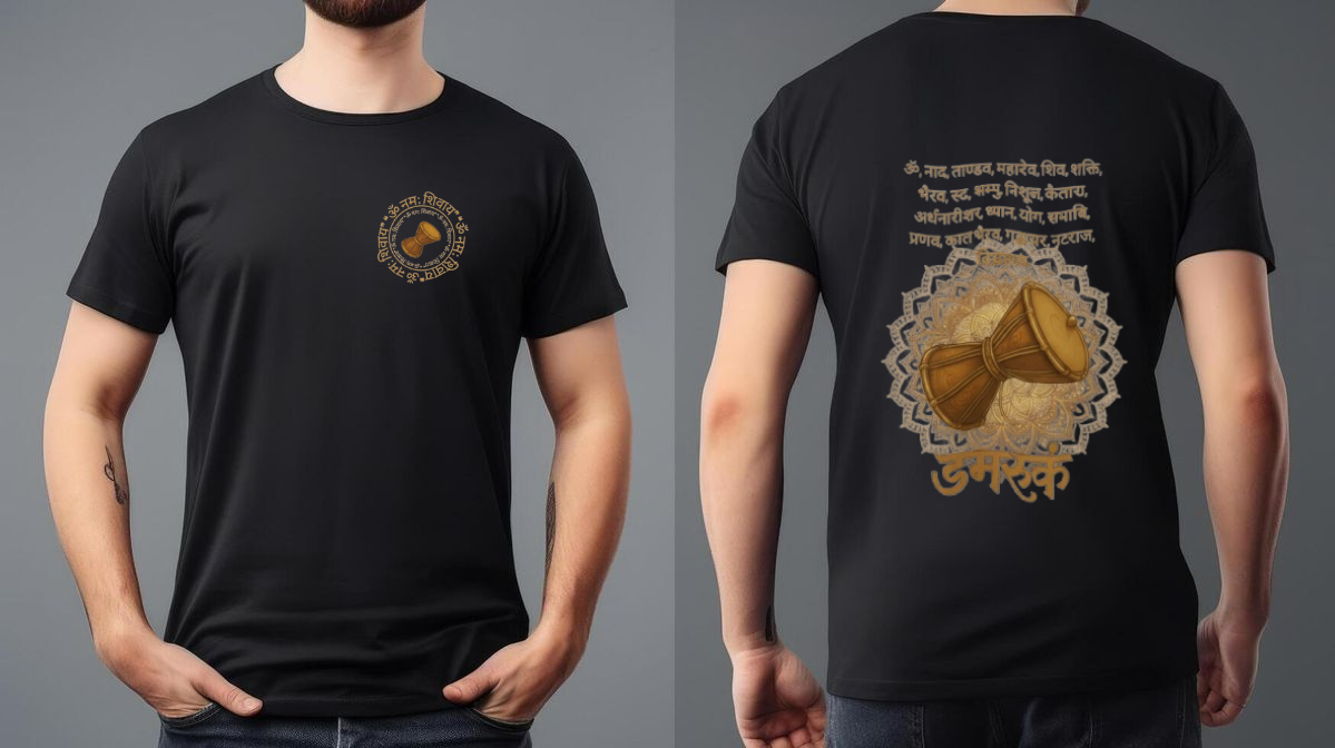 Shiv Damru Classic Crew T-Shirt