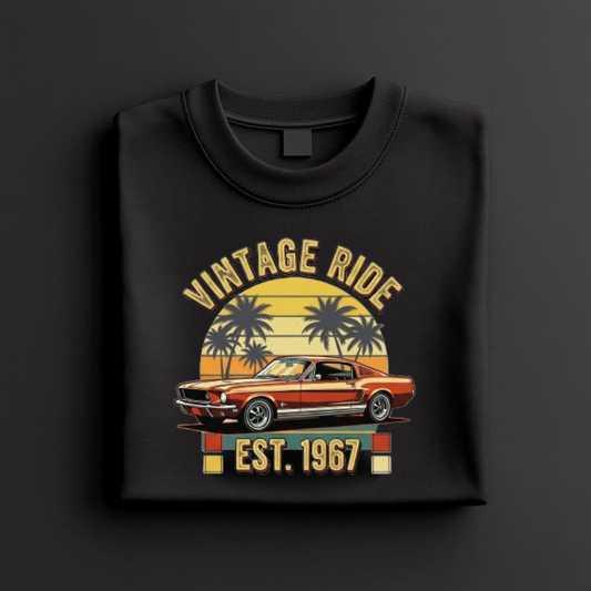 Vintage Ride 1967 Classic Crew T-Shirt