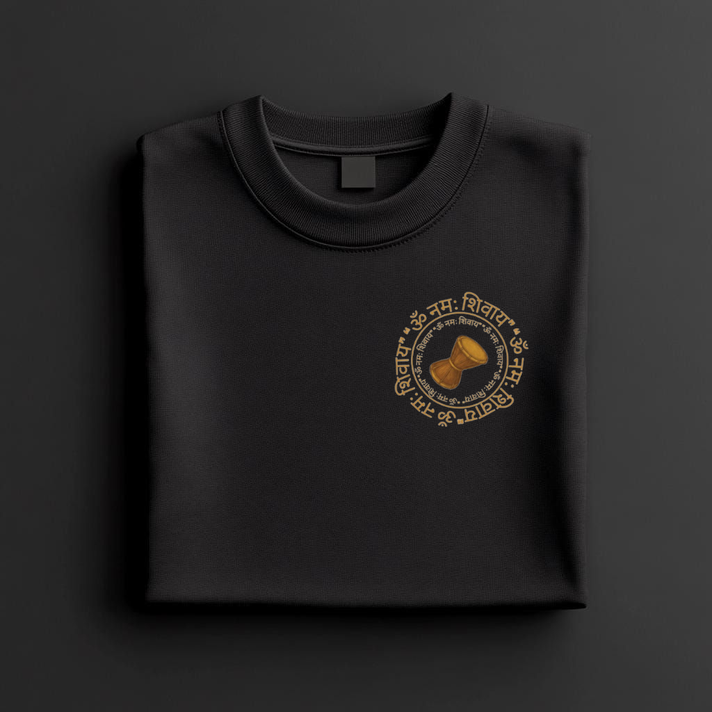 Shiv Damru Classic Crew T-Shirt