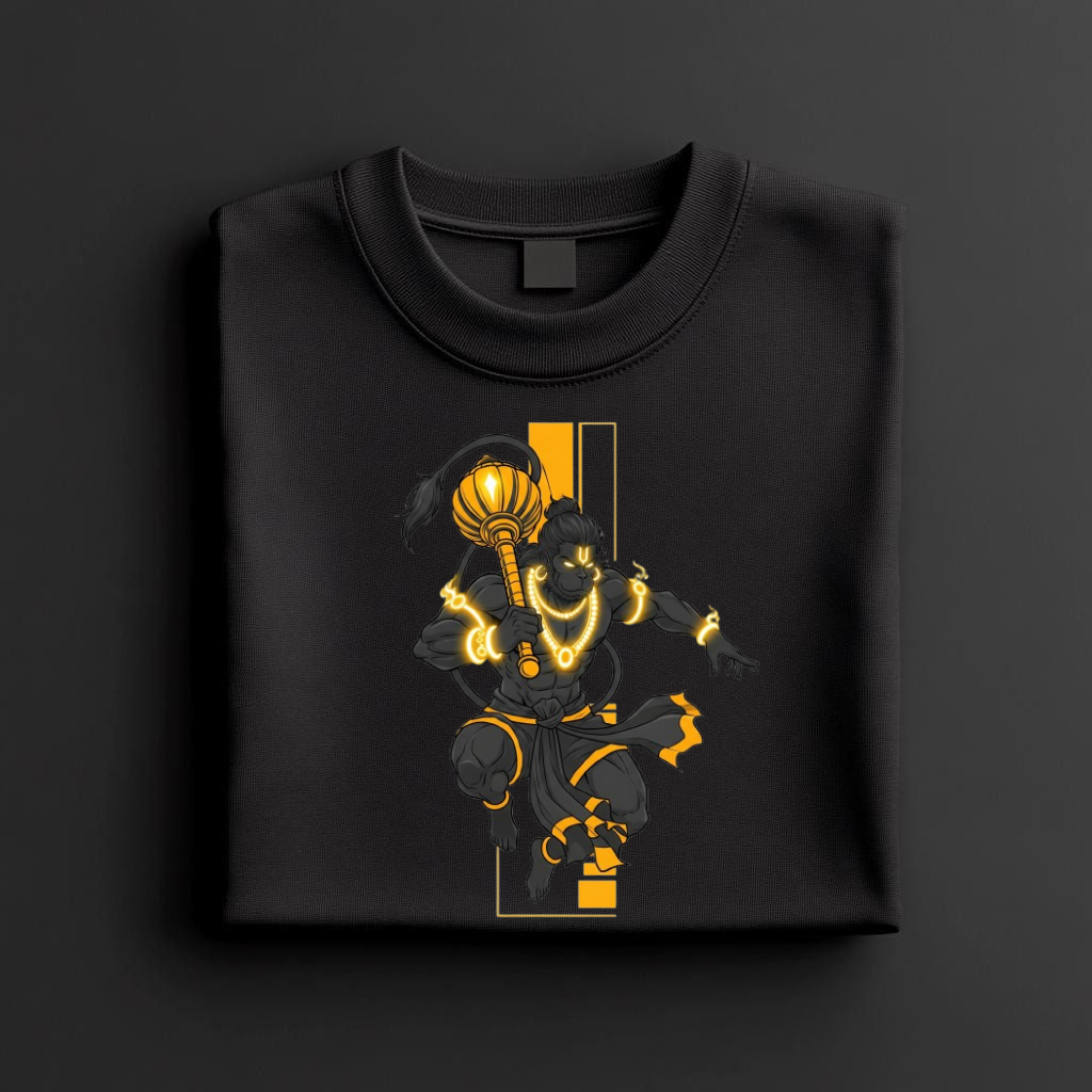 Bajrangi Glow Classic Crew T-Shirt