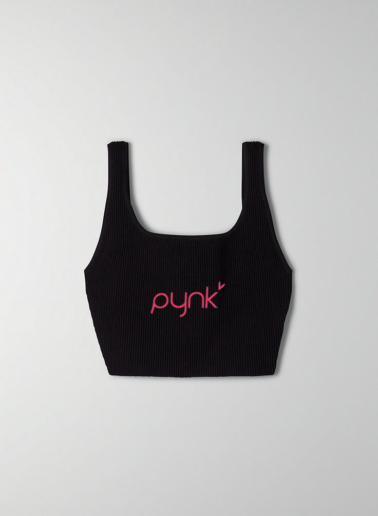 Sleek Fit Rib Crop